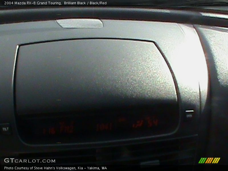 Brilliant Black / Black/Red 2004 Mazda RX-8 Grand Touring