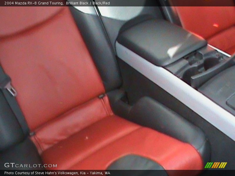 Brilliant Black / Black/Red 2004 Mazda RX-8 Grand Touring