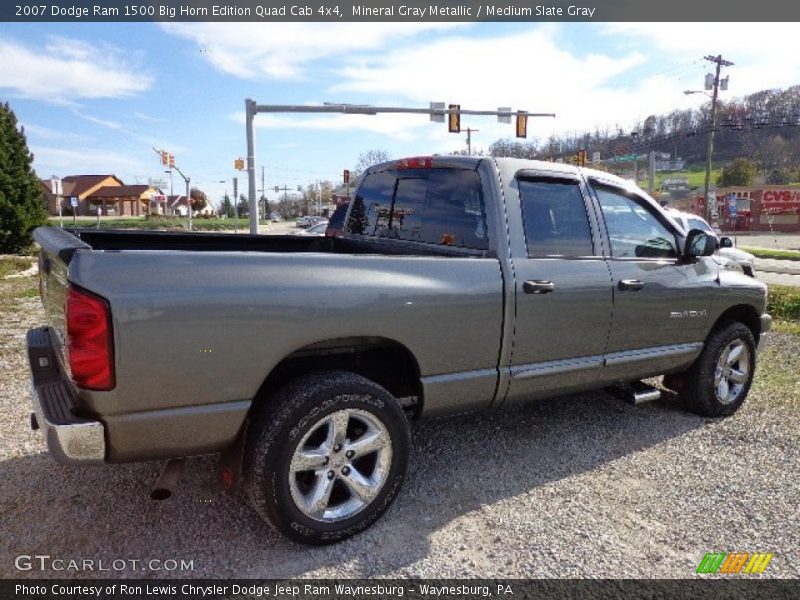 Mineral Gray Metallic / Medium Slate Gray 2007 Dodge Ram 1500 Big Horn Edition Quad Cab 4x4