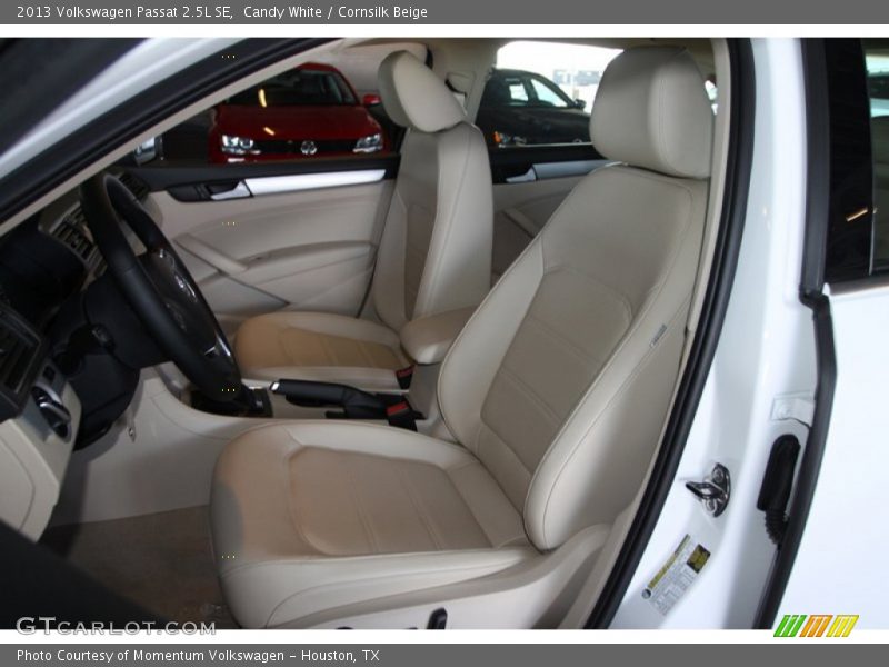 Candy White / Cornsilk Beige 2013 Volkswagen Passat 2.5L SE