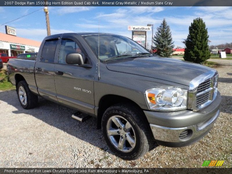 Mineral Gray Metallic / Medium Slate Gray 2007 Dodge Ram 1500 Big Horn Edition Quad Cab 4x4