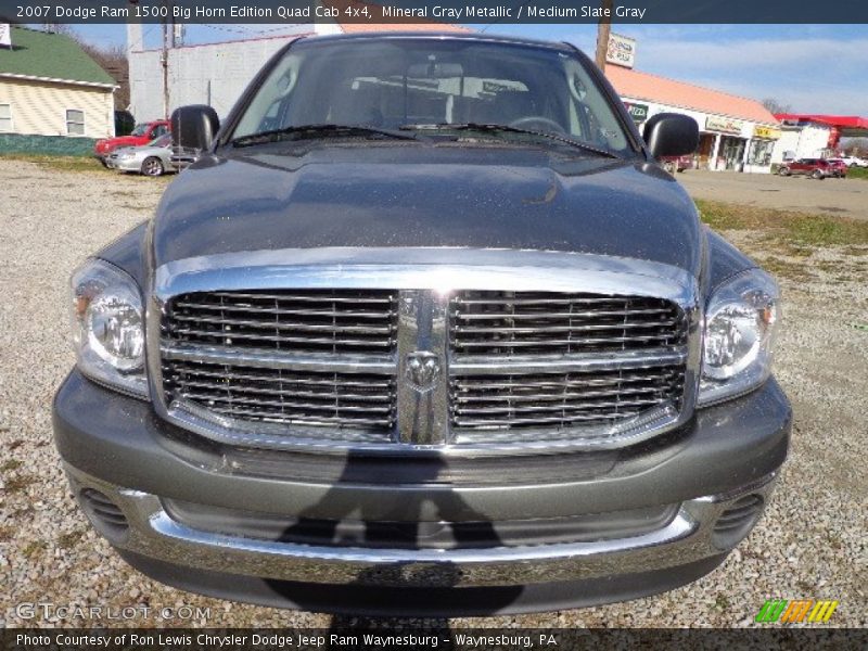 Mineral Gray Metallic / Medium Slate Gray 2007 Dodge Ram 1500 Big Horn Edition Quad Cab 4x4