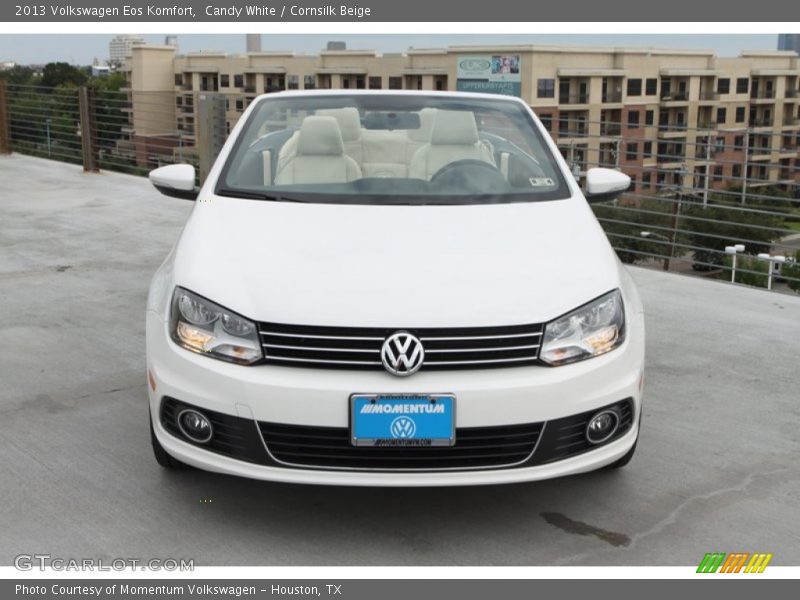 Candy White / Cornsilk Beige 2013 Volkswagen Eos Komfort
