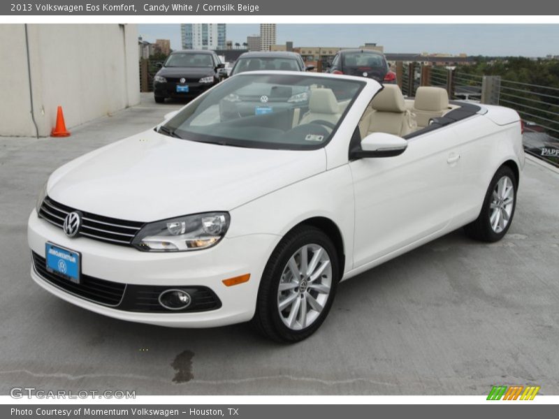 Candy White / Cornsilk Beige 2013 Volkswagen Eos Komfort