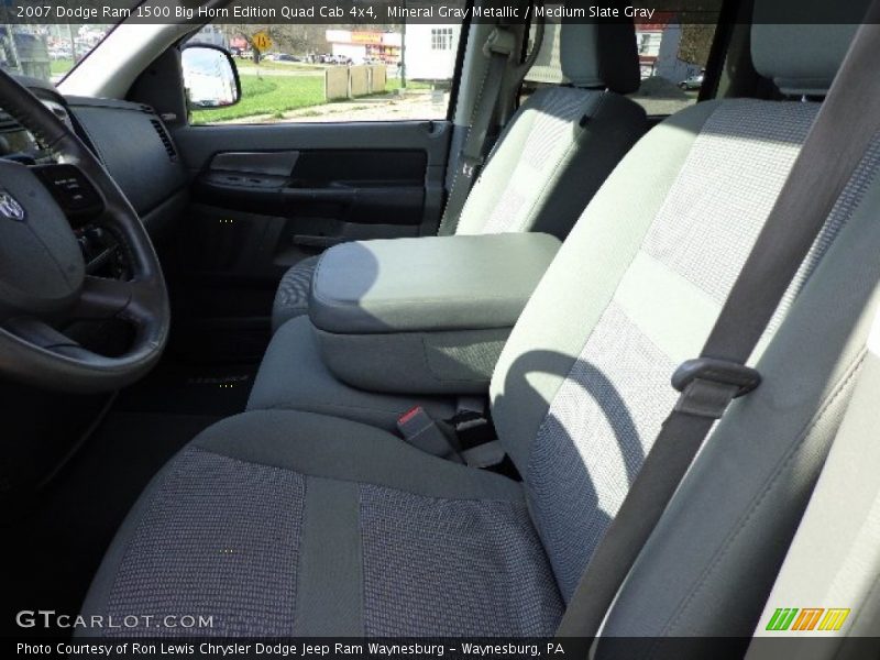 Mineral Gray Metallic / Medium Slate Gray 2007 Dodge Ram 1500 Big Horn Edition Quad Cab 4x4