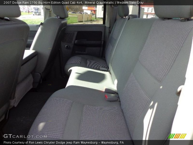 Mineral Gray Metallic / Medium Slate Gray 2007 Dodge Ram 1500 Big Horn Edition Quad Cab 4x4