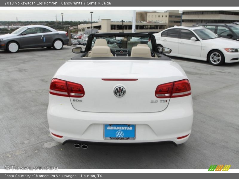 Candy White / Cornsilk Beige 2013 Volkswagen Eos Komfort