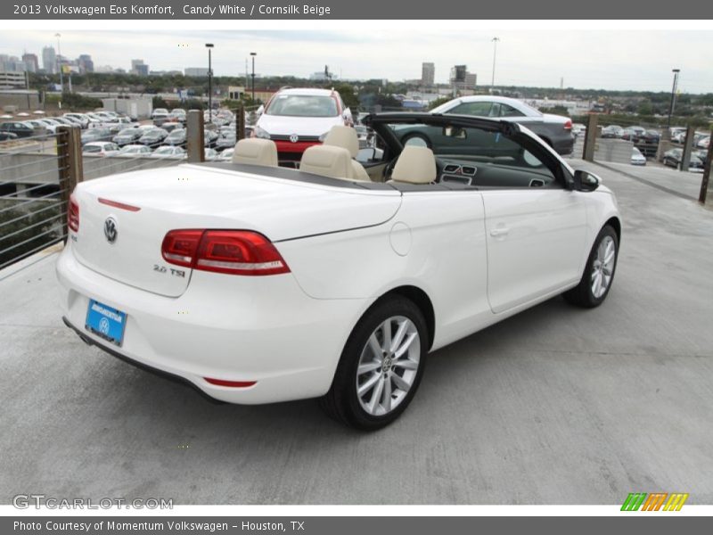 Candy White / Cornsilk Beige 2013 Volkswagen Eos Komfort