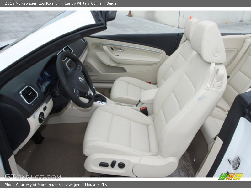  2013 Eos Komfort Cornsilk Beige Interior
