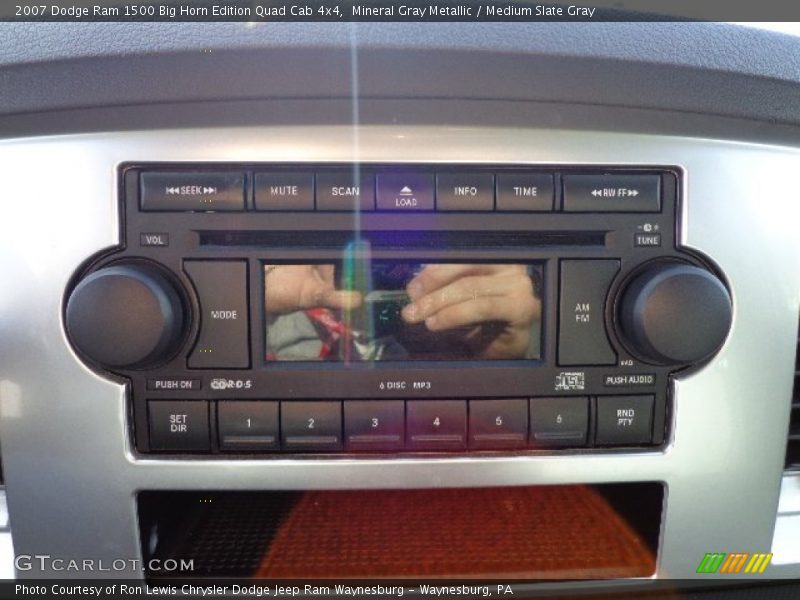 Mineral Gray Metallic / Medium Slate Gray 2007 Dodge Ram 1500 Big Horn Edition Quad Cab 4x4