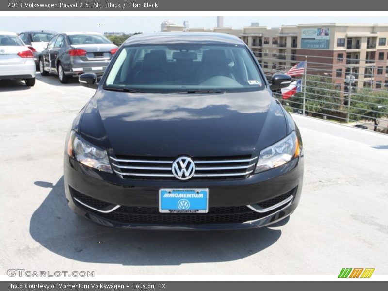 Black / Titan Black 2013 Volkswagen Passat 2.5L SE