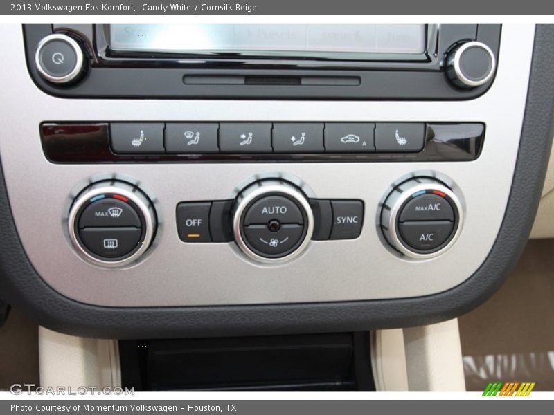 Controls of 2013 Eos Komfort