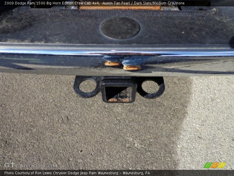 Austin Tan Pearl / Dark Slate/Medium Graystone 2009 Dodge Ram 1500 Big Horn Edition Crew Cab 4x4