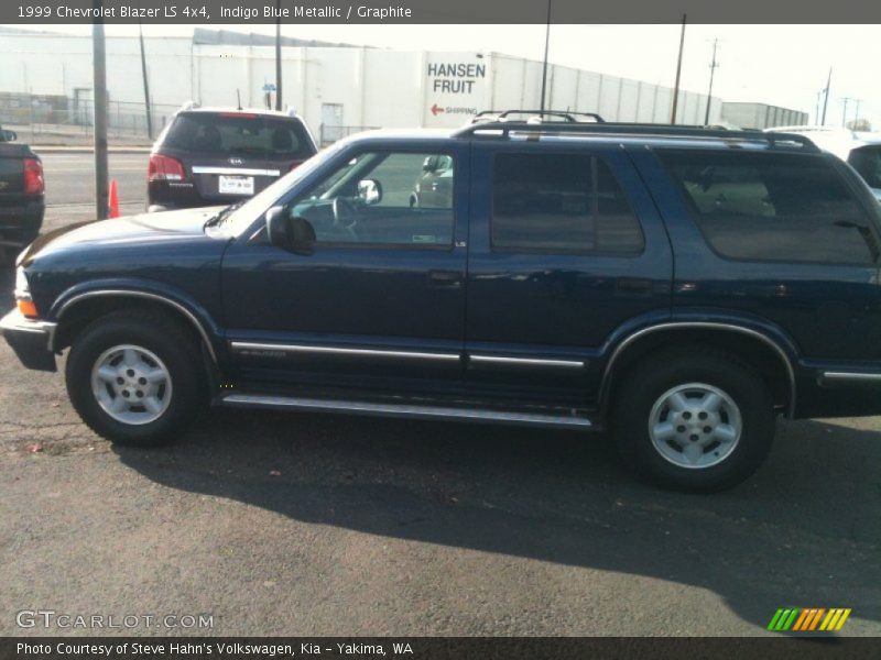Indigo Blue Metallic / Graphite 1999 Chevrolet Blazer LS 4x4