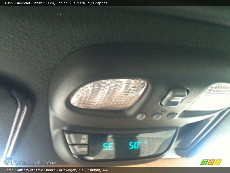 Indigo Blue Metallic / Graphite 1999 Chevrolet Blazer LS 4x4