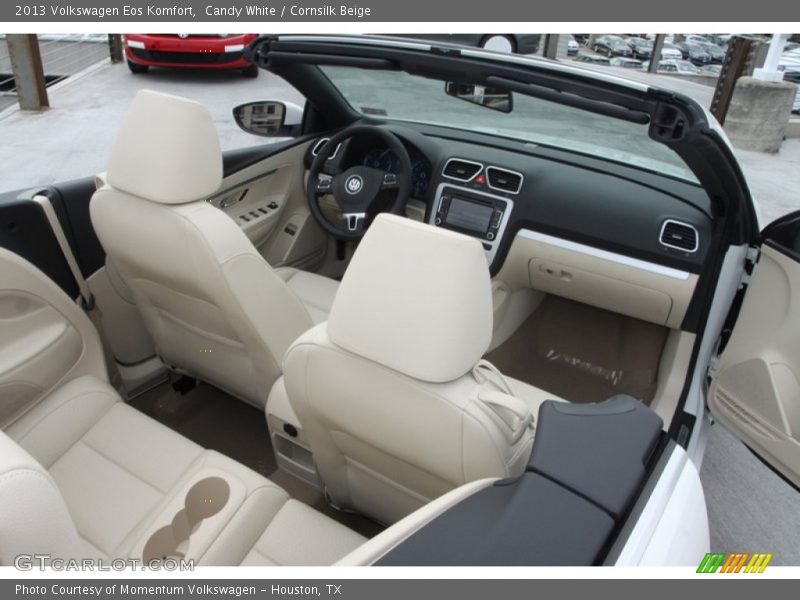 Candy White / Cornsilk Beige 2013 Volkswagen Eos Komfort