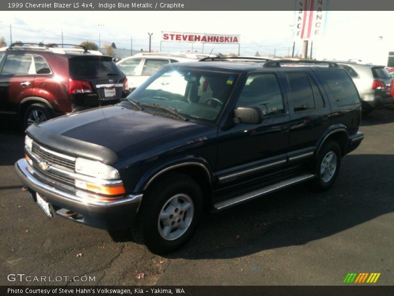 Indigo Blue Metallic / Graphite 1999 Chevrolet Blazer LS 4x4