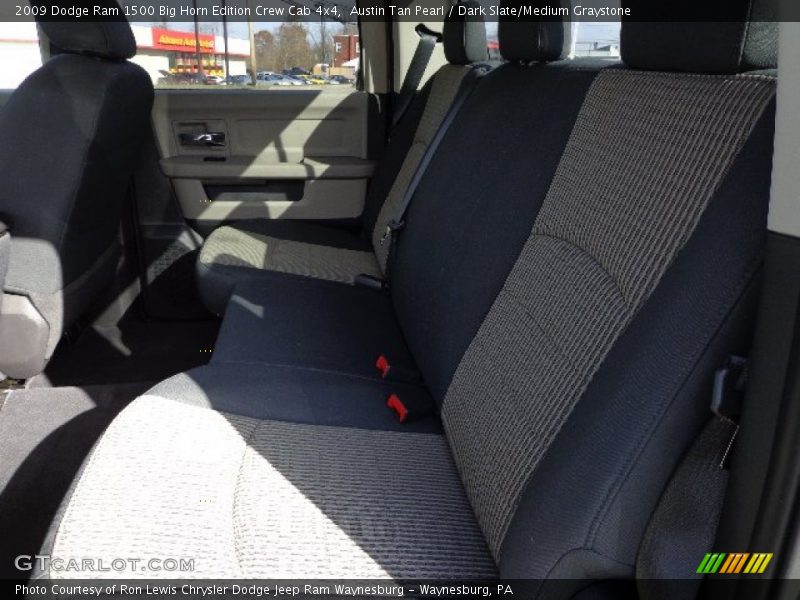 Austin Tan Pearl / Dark Slate/Medium Graystone 2009 Dodge Ram 1500 Big Horn Edition Crew Cab 4x4