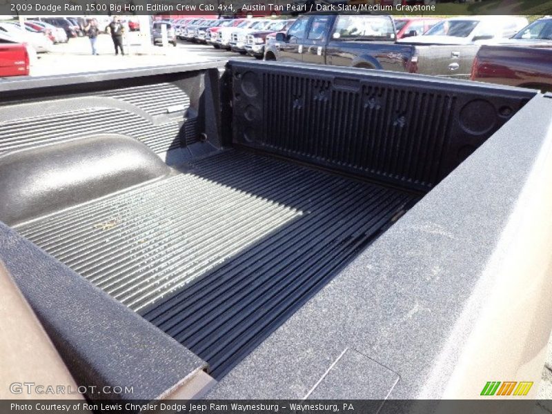 Austin Tan Pearl / Dark Slate/Medium Graystone 2009 Dodge Ram 1500 Big Horn Edition Crew Cab 4x4