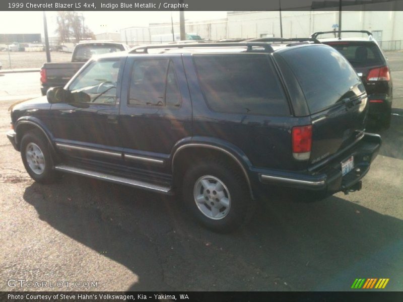 Indigo Blue Metallic / Graphite 1999 Chevrolet Blazer LS 4x4