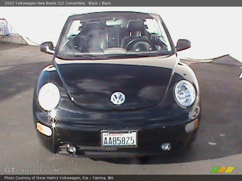 Black / Black 2003 Volkswagen New Beetle GLS Convertible