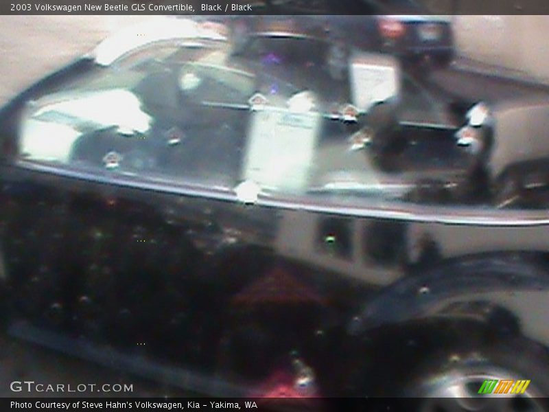 Black / Black 2003 Volkswagen New Beetle GLS Convertible