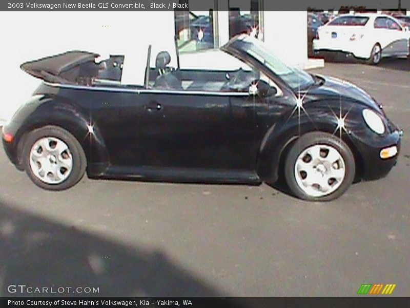 Black / Black 2003 Volkswagen New Beetle GLS Convertible
