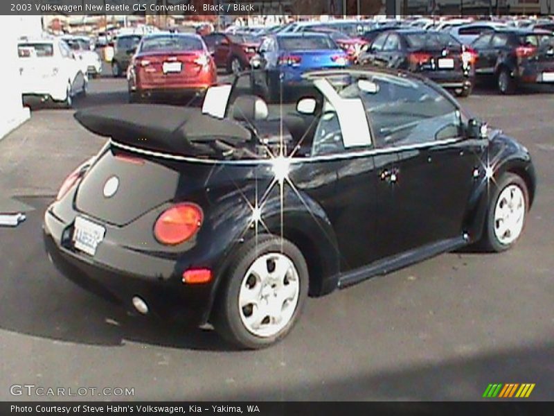 Black / Black 2003 Volkswagen New Beetle GLS Convertible