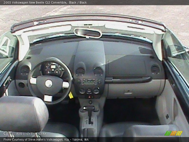 Black / Black 2003 Volkswagen New Beetle GLS Convertible