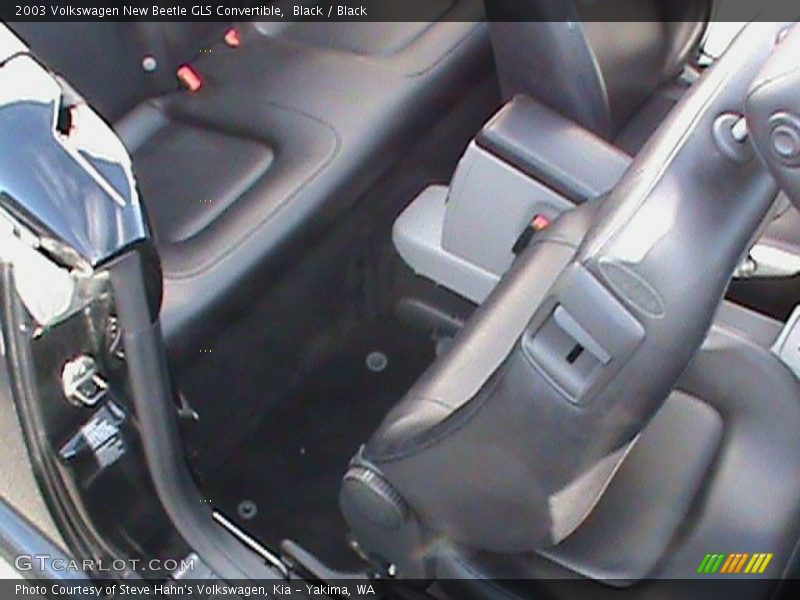 Black / Black 2003 Volkswagen New Beetle GLS Convertible