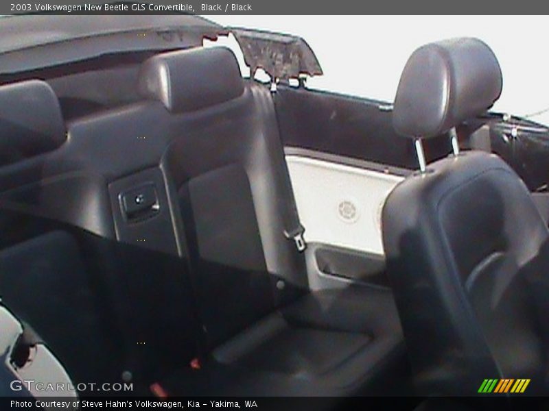 Black / Black 2003 Volkswagen New Beetle GLS Convertible
