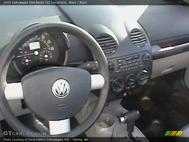 Black / Black 2003 Volkswagen New Beetle GLS Convertible