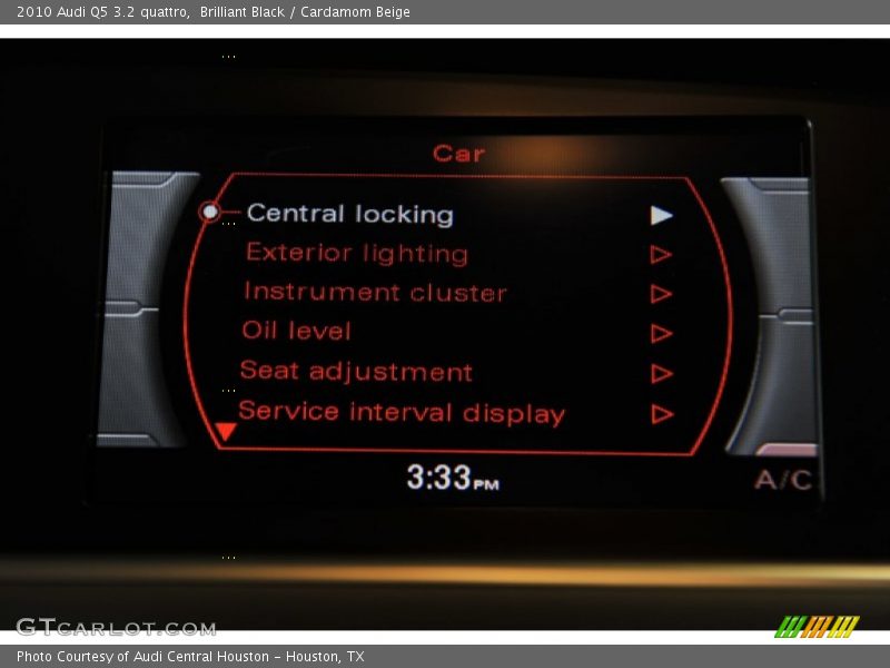 Brilliant Black / Cardamom Beige 2010 Audi Q5 3.2 quattro