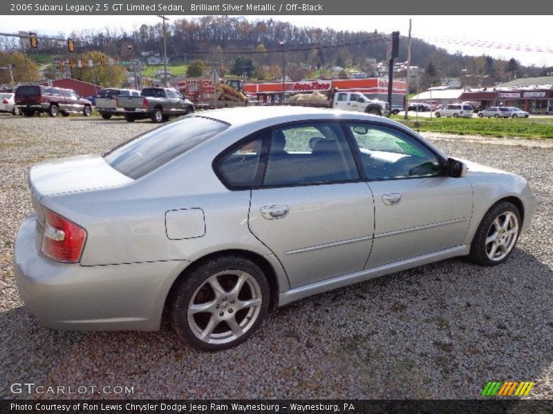 Brilliant Silver Metallic / Off-Black 2006 Subaru Legacy 2.5 GT Limited Sedan