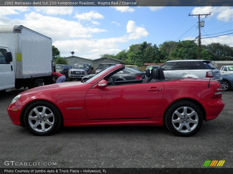  2002 SLK 230 Kompressor Roadster Magma Red