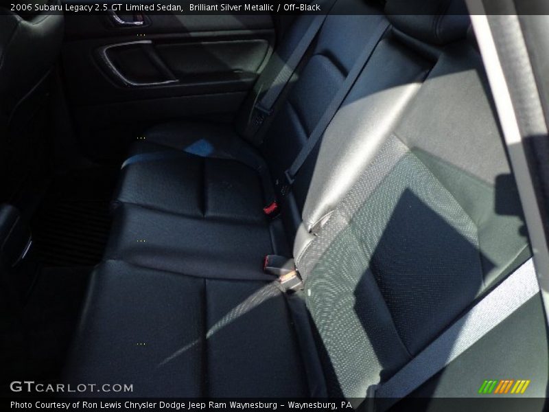 Brilliant Silver Metallic / Off-Black 2006 Subaru Legacy 2.5 GT Limited Sedan