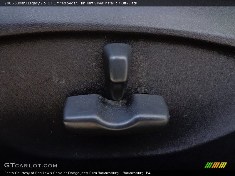 Brilliant Silver Metallic / Off-Black 2006 Subaru Legacy 2.5 GT Limited Sedan