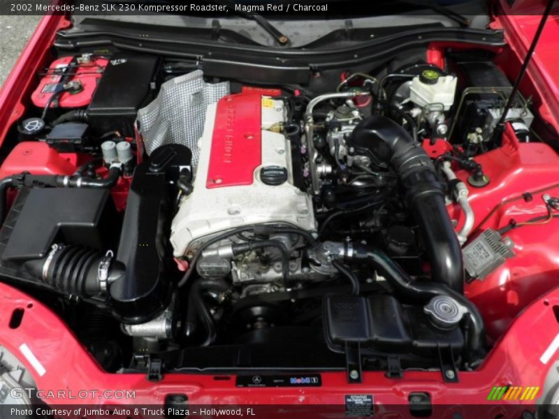  2002 SLK 230 Kompressor Roadster Engine - 2.3 Liter Supercharged DOHC 16-Valve 4 Cylinder