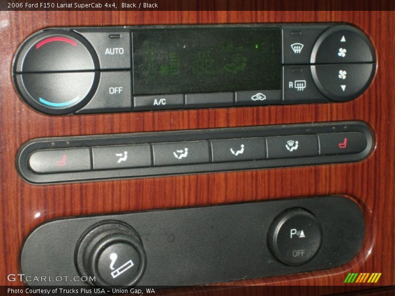 Black / Black 2006 Ford F150 Lariat SuperCab 4x4