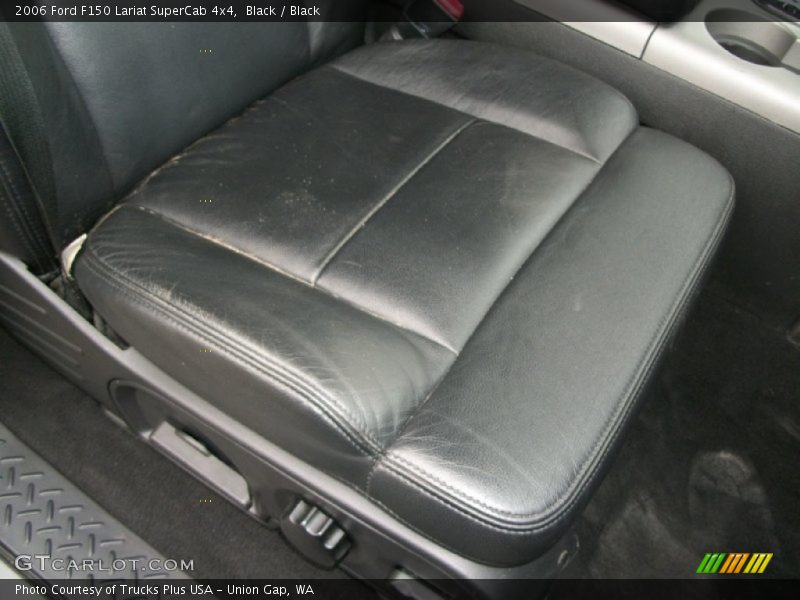 Black / Black 2006 Ford F150 Lariat SuperCab 4x4