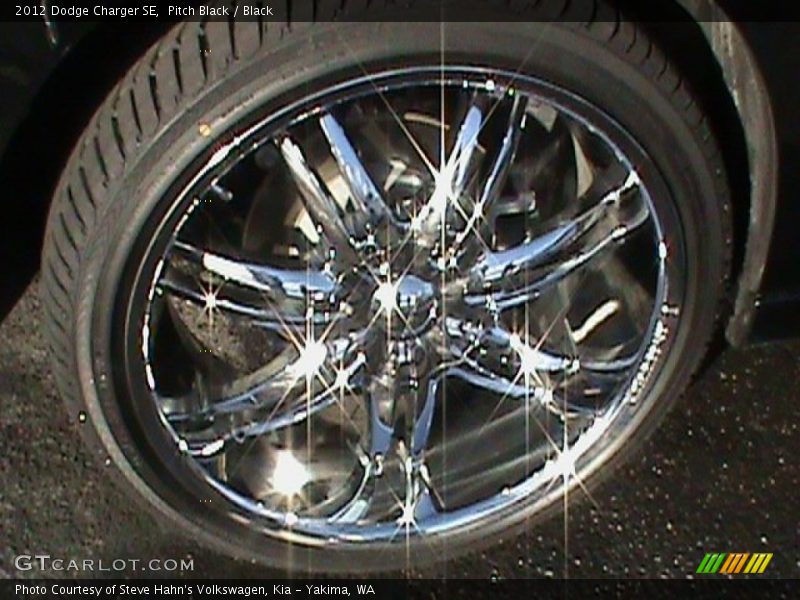 Pitch Black / Black 2012 Dodge Charger SE