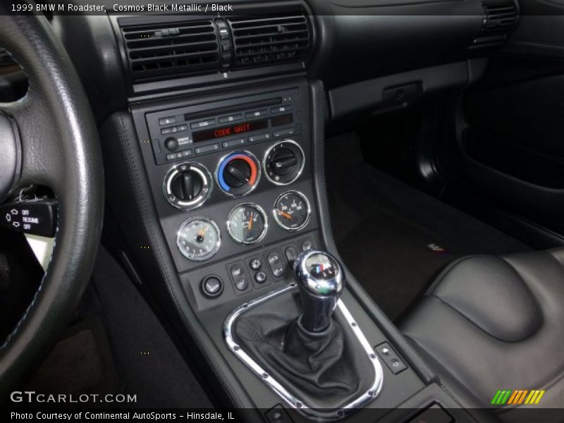 Controls of 1999 M Roadster