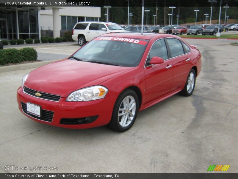 Victory Red / Ebony 2009 Chevrolet Impala LTZ