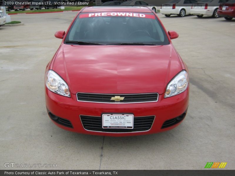 Victory Red / Ebony 2009 Chevrolet Impala LTZ
