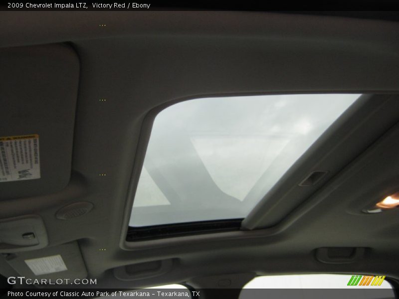 Victory Red / Ebony 2009 Chevrolet Impala LTZ