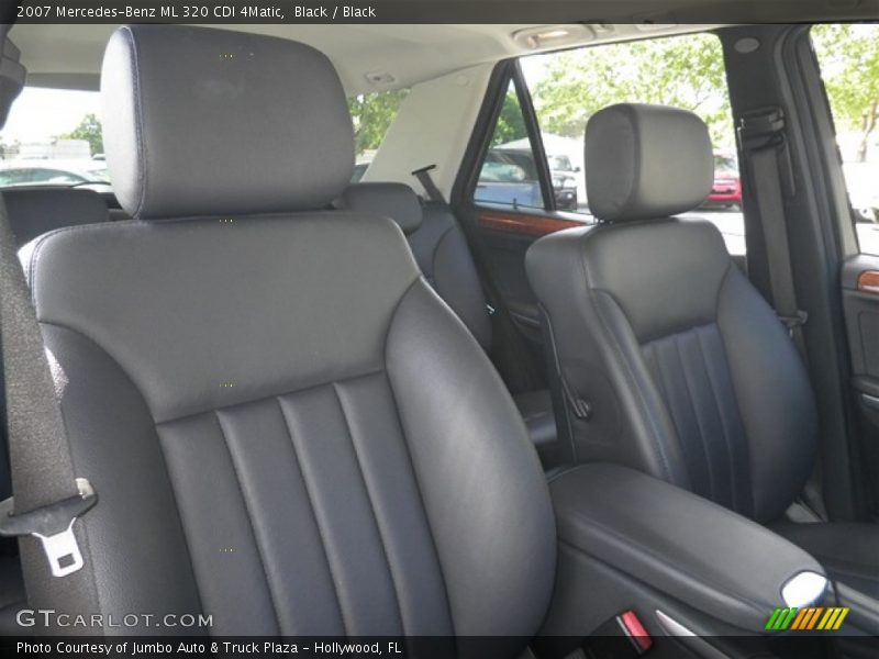 Black / Black 2007 Mercedes-Benz ML 320 CDI 4Matic