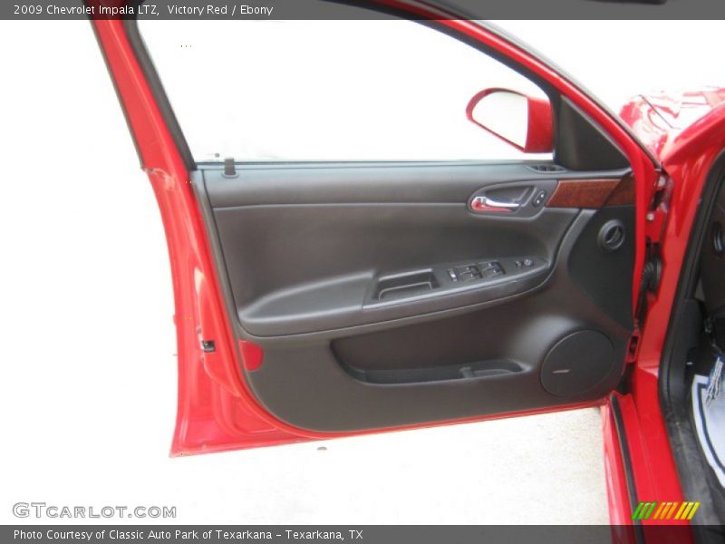 Victory Red / Ebony 2009 Chevrolet Impala LTZ