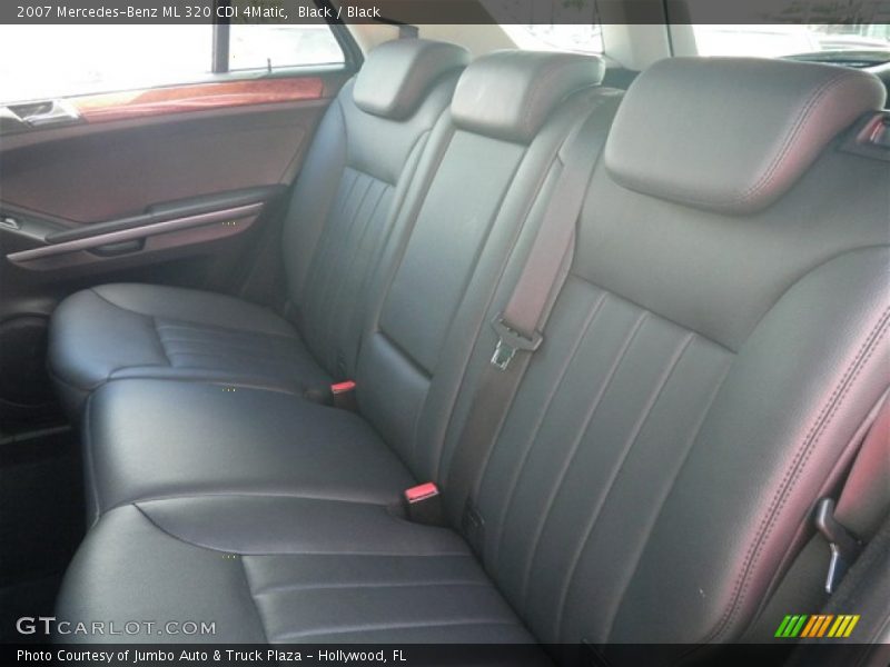 Black / Black 2007 Mercedes-Benz ML 320 CDI 4Matic