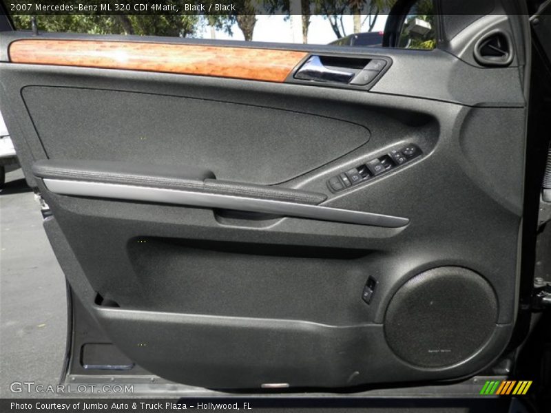Black / Black 2007 Mercedes-Benz ML 320 CDI 4Matic