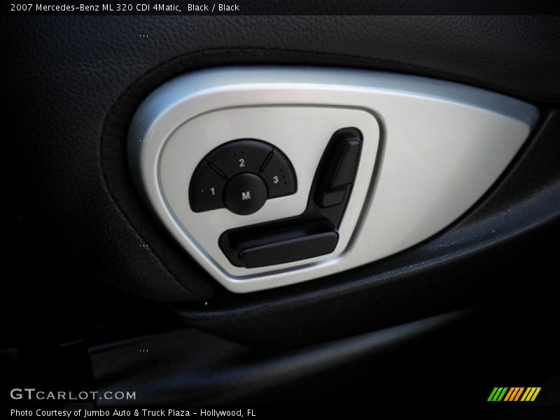 Black / Black 2007 Mercedes-Benz ML 320 CDI 4Matic